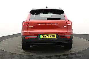 Used 2021 Volvo XC40 Recharge Twin Fusion Red - Interior and Exterior details 5