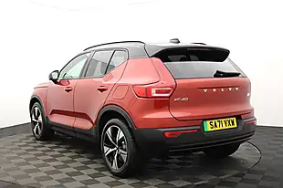 Used 2021 Volvo XC40 Recharge Twin Fusion Red - Interior and Exterior details 6