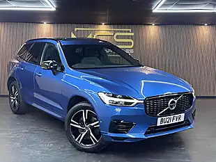 Used 2021 Volvo XC60 R-Design Blue - Interior and Exterior details 3
