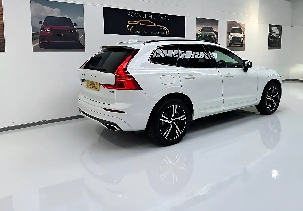 Used 2021 Volvo XC60 R-Design White - Interior and Exterior details 19