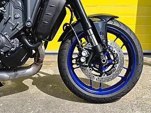 Used 2021 Yamaha MT-09 Abs Blue - Interior and Exterior details 10