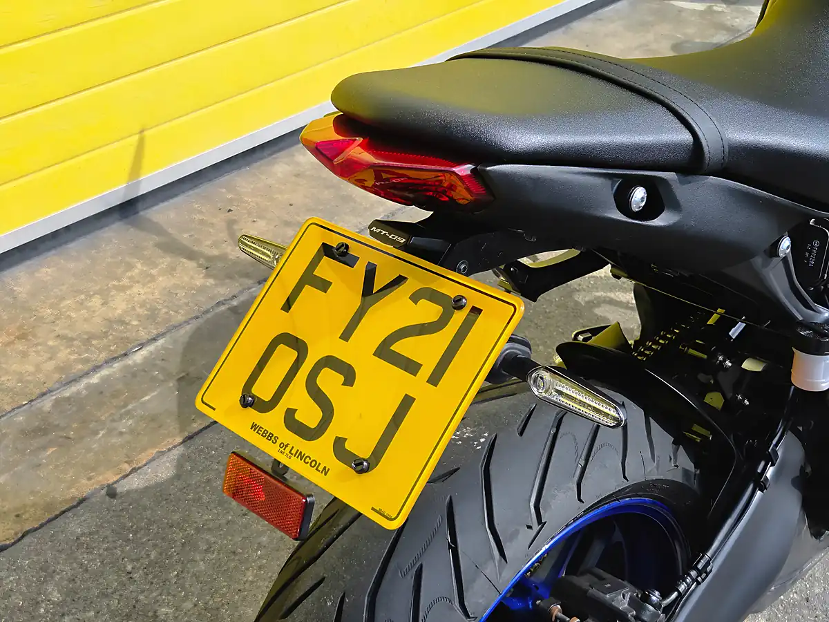 Used 2021 Yamaha MT-09 Abs Blue - Interior and Exterior details 11