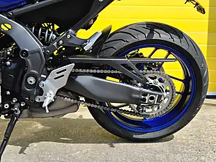 Used 2021 Yamaha MT-09 Abs Blue - Interior and Exterior details 18