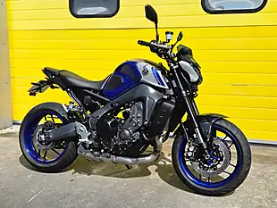 Used 2021 Yamaha MT-09 Abs Blue - Interior and Exterior details 3