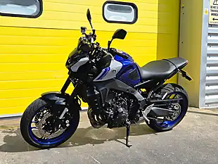 Used 2021 Yamaha MT-09 Abs Blue - Interior and Exterior details 7
