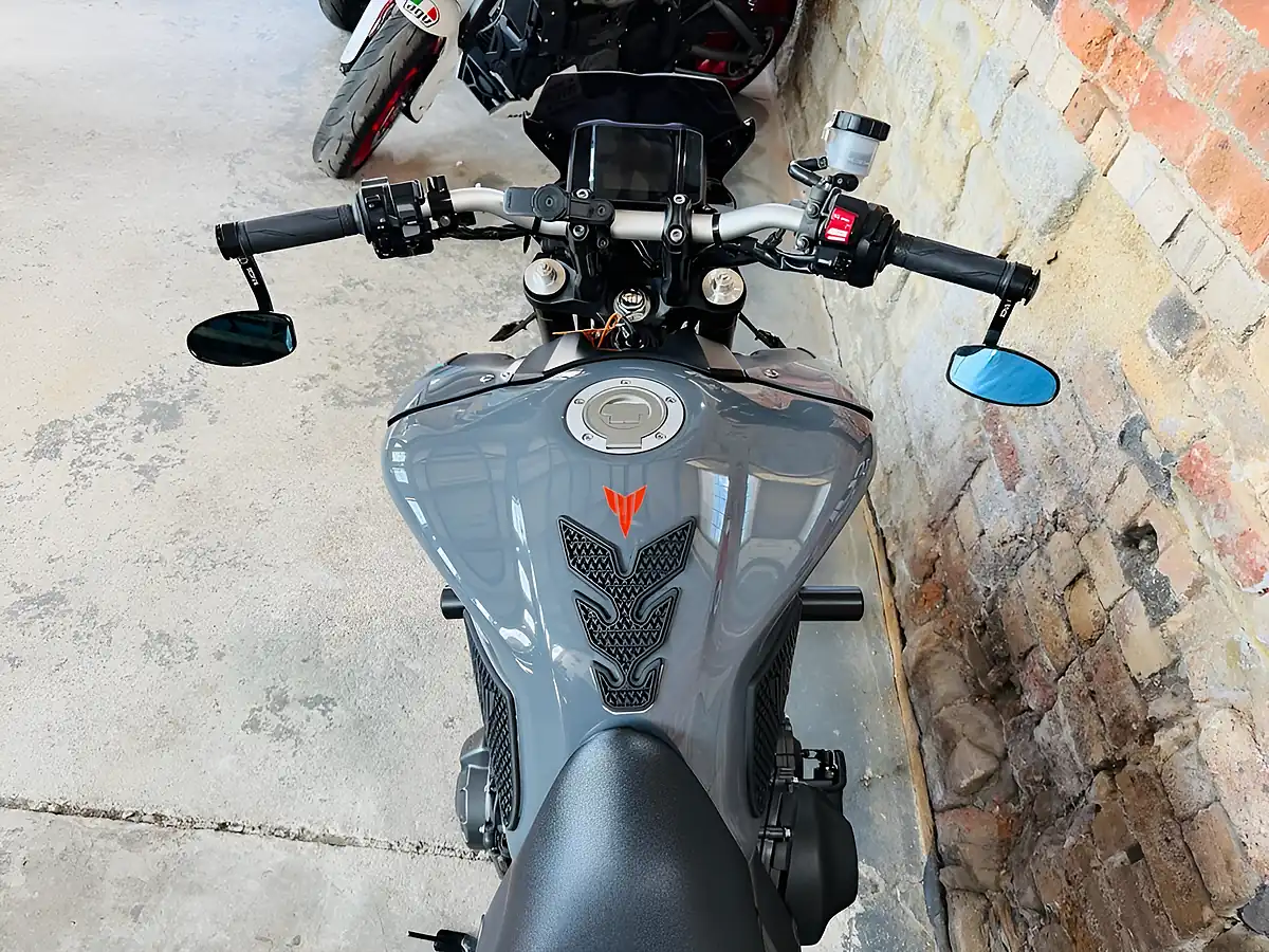 Used 2021 Yamaha MT-09 Abs Grey - Interior and Exterior details 20