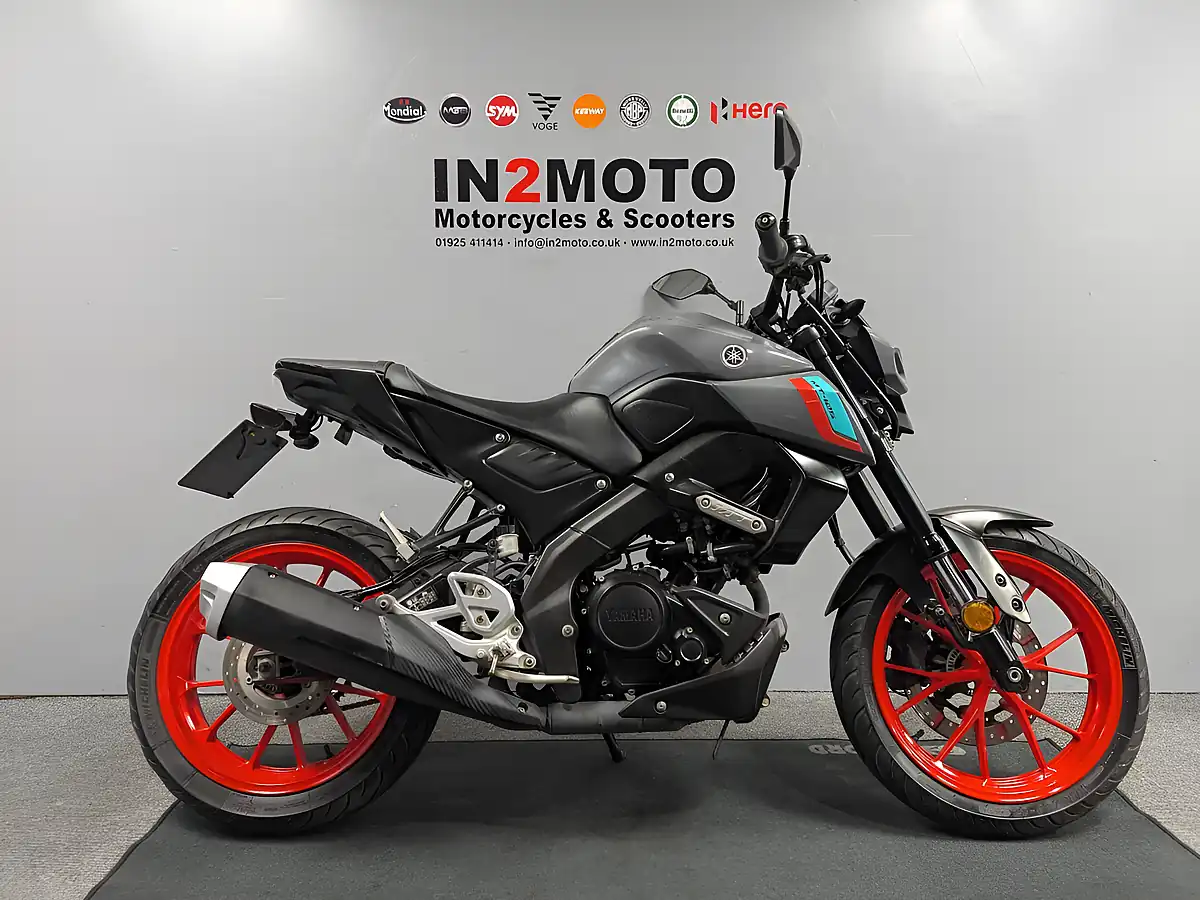 Used 2021 Yamaha Mt 125 Mtn 125-A Black - Interior and Exterior details 2