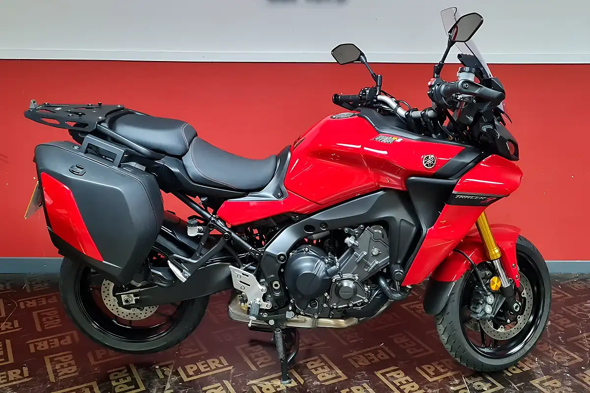 Used 2021 Yamaha Tracer 9 GT Red - Interior and Exterior details 5