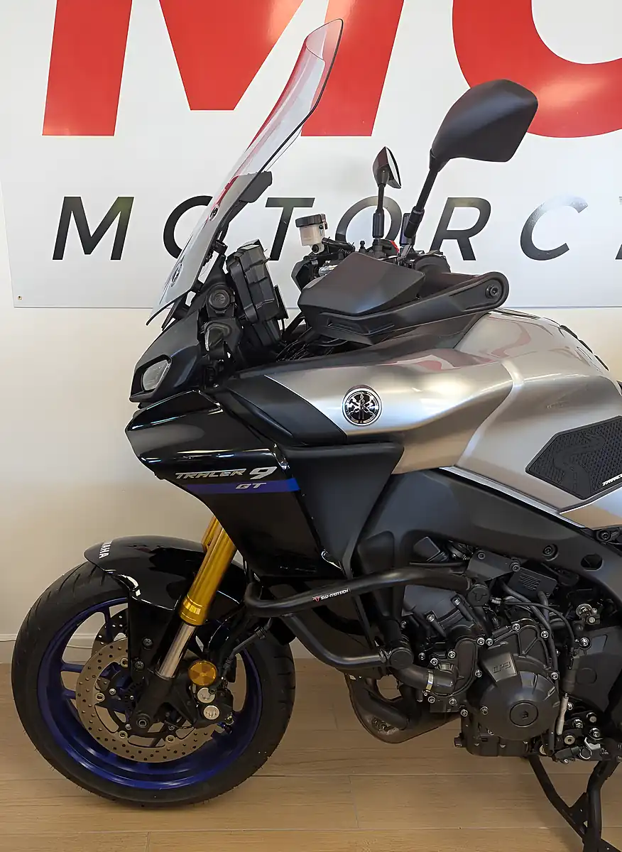 Used 2021 Yamaha Tracer 9 GT Silver - Interior and Exterior details 14