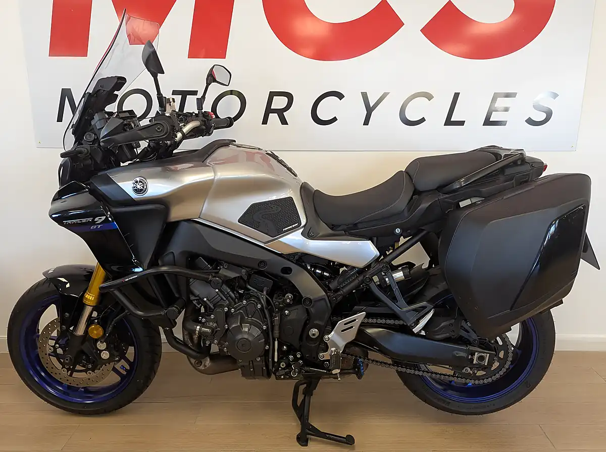 Used 2021 Yamaha Tracer 9 GT Silver - Interior and Exterior details 19