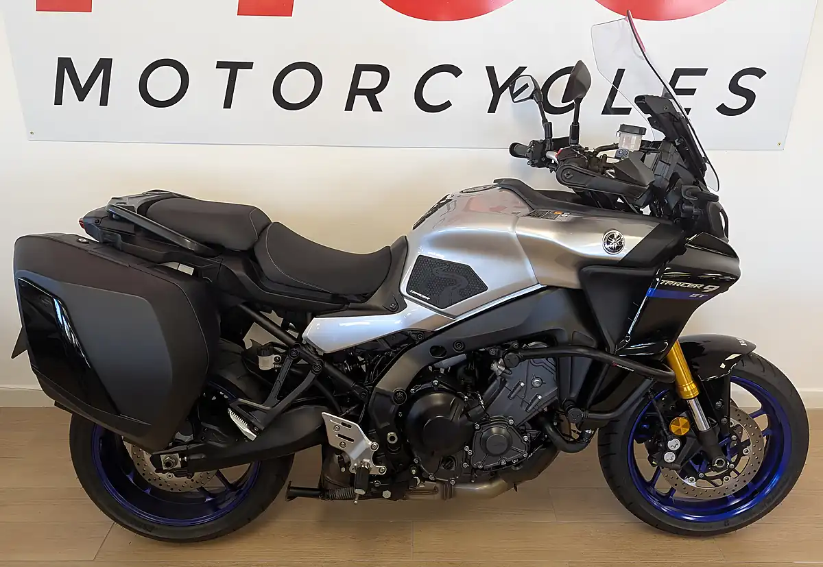 Used 2021 Yamaha Tracer 9 GT Silver - Interior and Exterior details 2