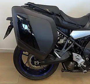 Used 2021 Yamaha Tracer 9 GT Silver - Interior and Exterior details 3