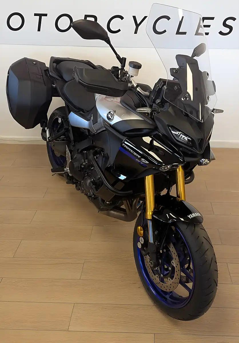 Used 2021 Yamaha Tracer 9 GT Silver - Interior and Exterior details 5
