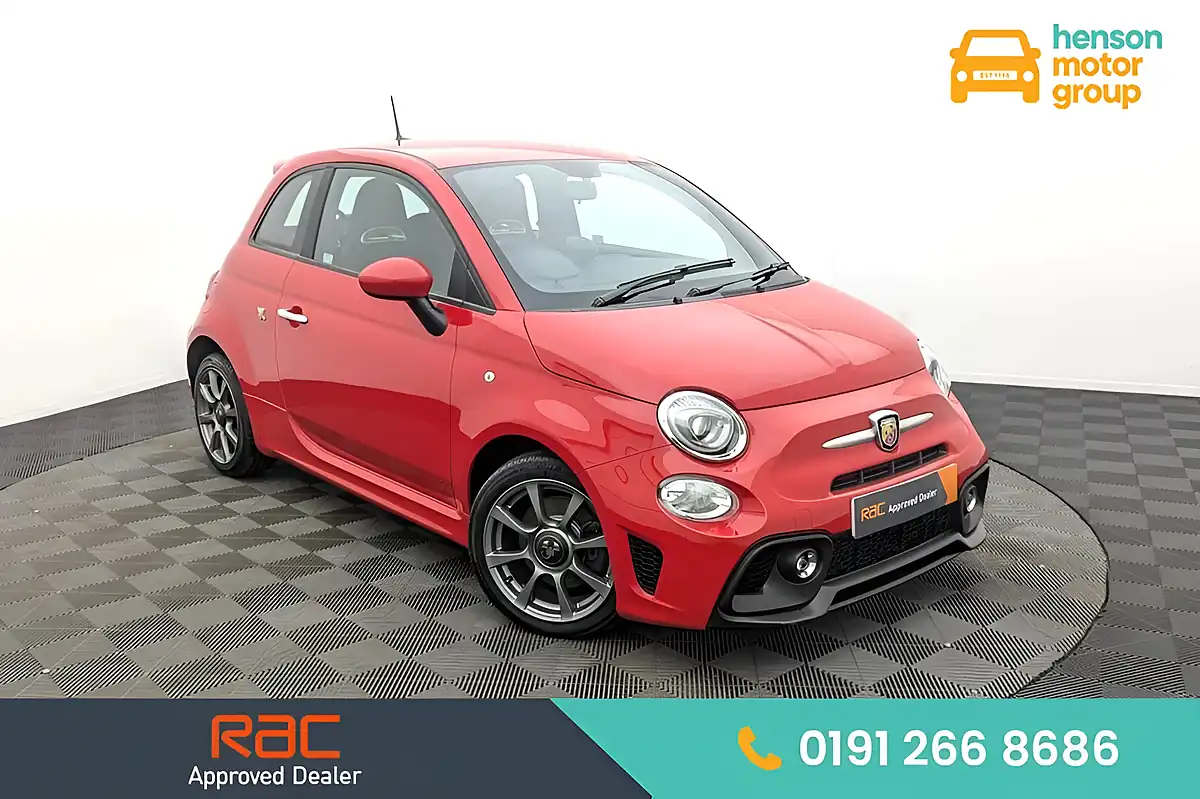 Used 2022 Abarth 595 Hatchback Abarth Red - Front View