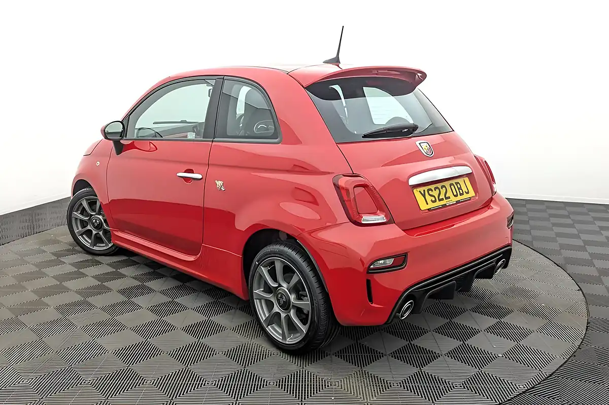 Used 2022 Abarth 595 Hatchback Abarth Red - Interior and Exterior details 14
