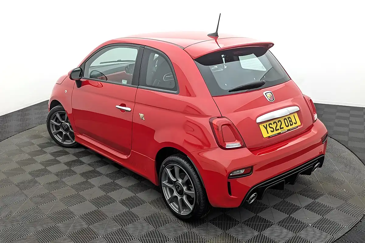Used 2022 Abarth 595 Hatchback Abarth Red - Interior and Exterior details 15