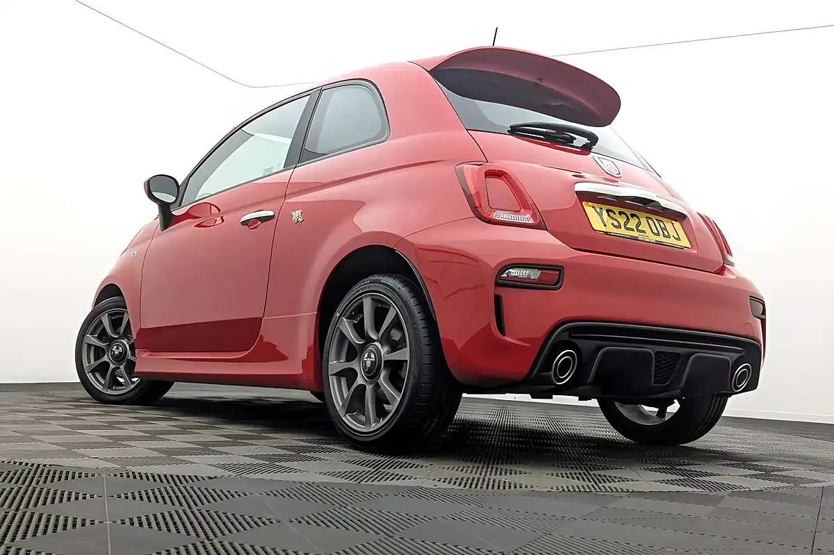 Used 2022 Abarth 595 Hatchback Abarth Red - Interior and Exterior details 16