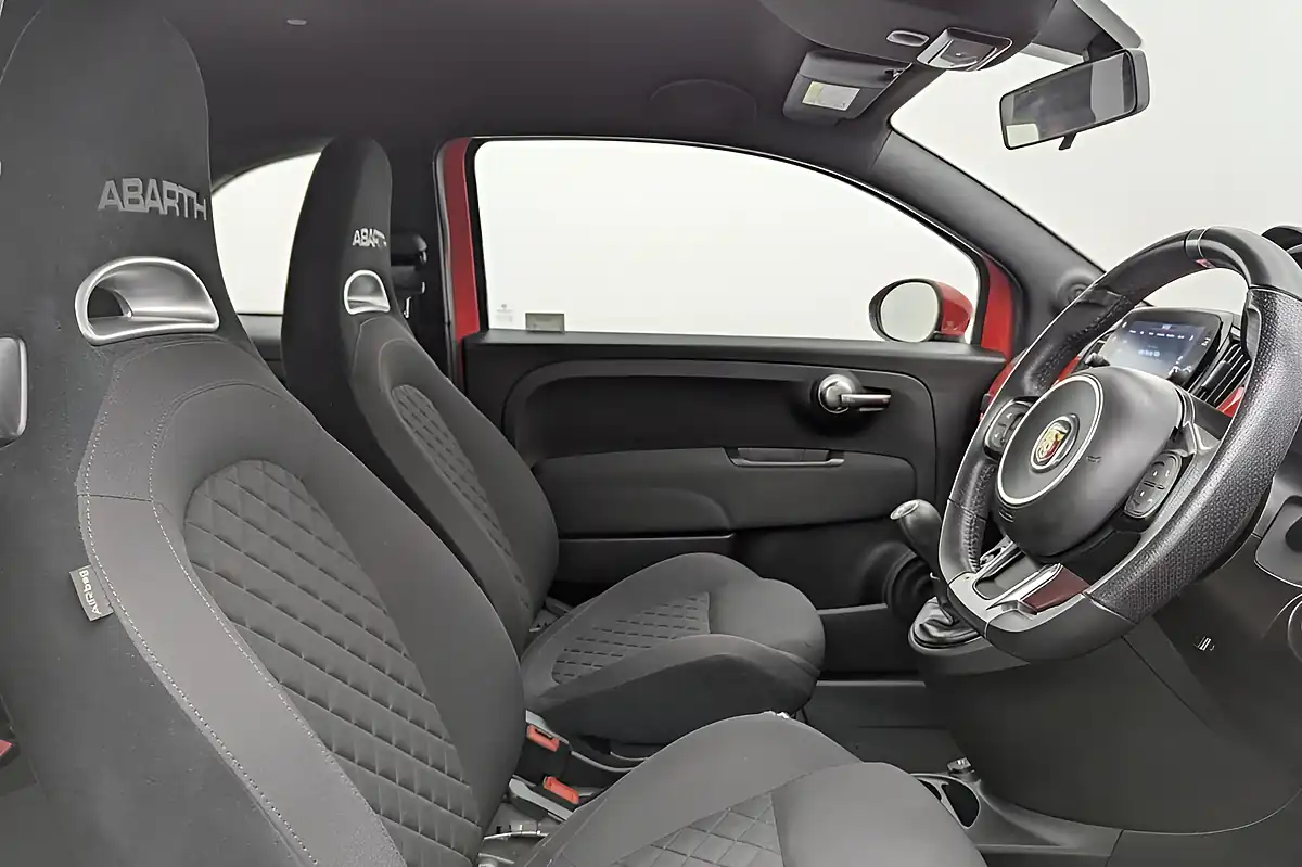 Used 2022 Abarth 595 Hatchback Abarth Red - Interior and Exterior details 2