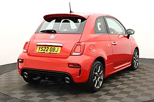 Used 2022 Abarth 595 Hatchback Abarth Red - Interior and Exterior details 3