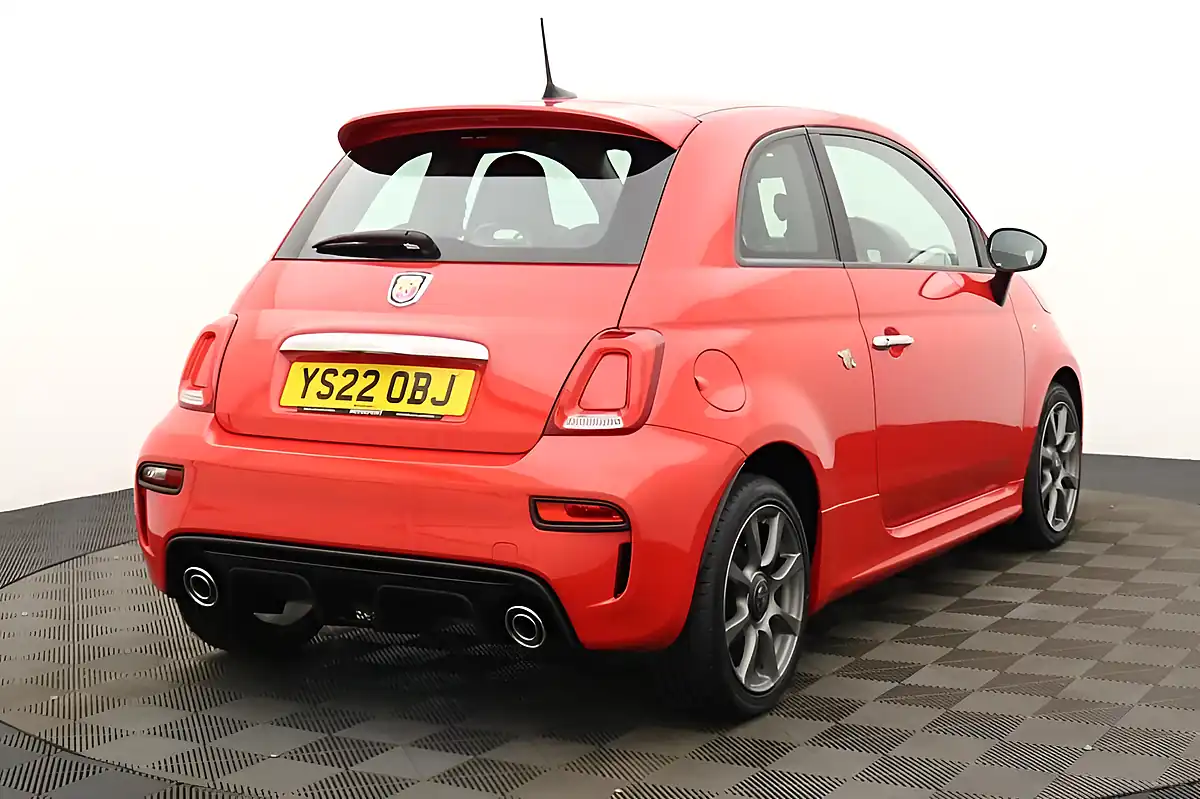 Used 2022 Abarth 595 Hatchback Abarth Red - Interior and Exterior details 3