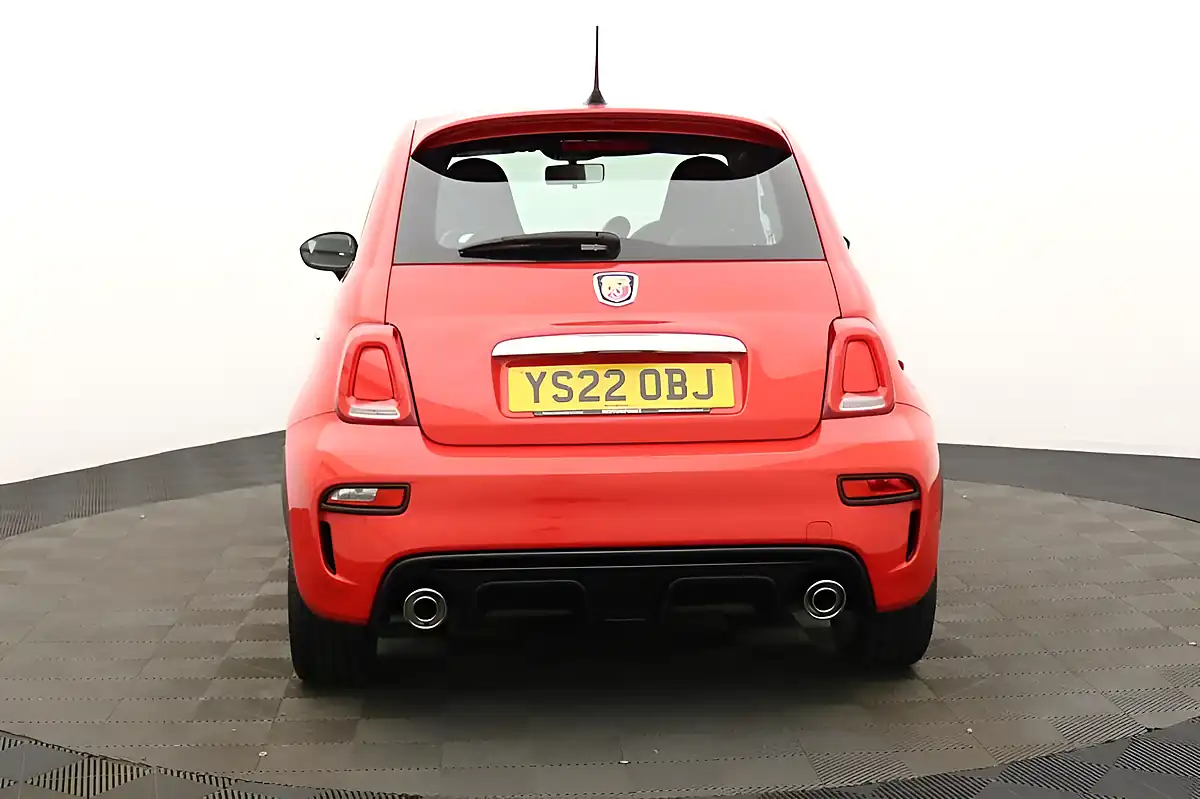 Used 2022 Abarth 595 Hatchback Abarth Red - Interior and Exterior details 4