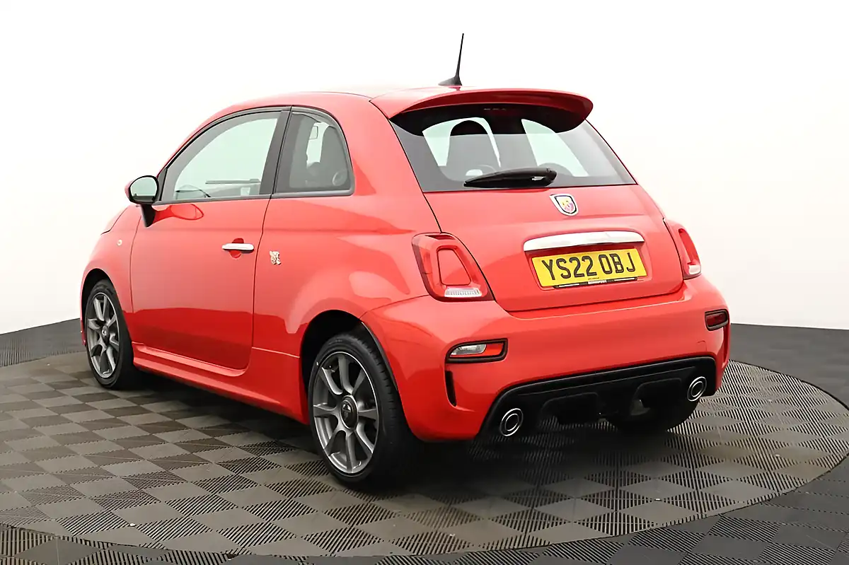 Used 2022 Abarth 595 Hatchback Abarth Red - Interior and Exterior details 5