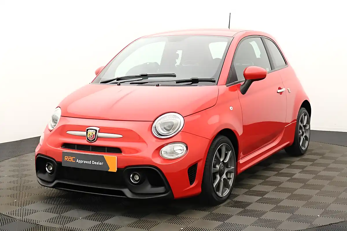 Used 2022 Abarth 595 Hatchback Abarth Red - Interior and Exterior details 7