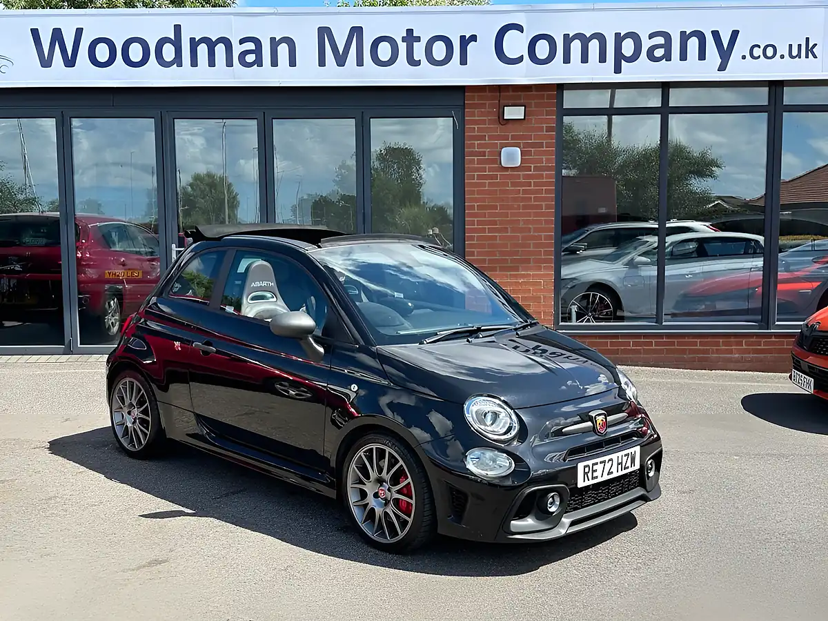 Used 2022 Abarth 695c Turismo Black - Front View