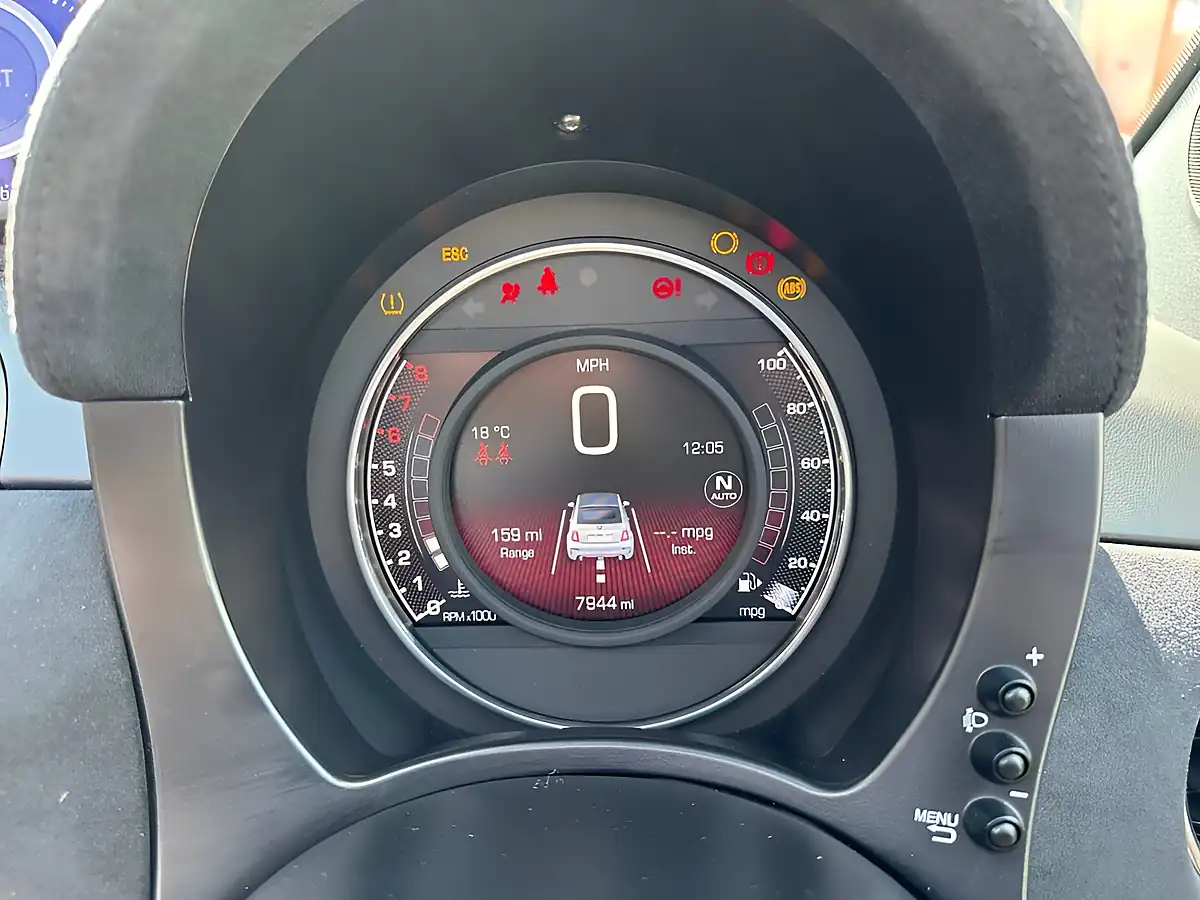Used 2022 Abarth 695c Turismo Black - Interior and Exterior details 10