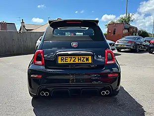 Used 2022 Abarth 695c Turismo Black - Interior and Exterior details 6