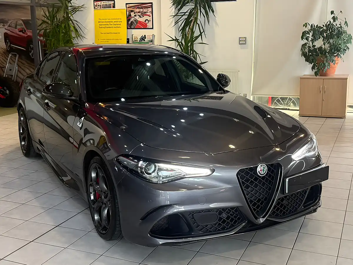 Used 2022 Alfa Romeo Giulia Quadrifoglio Grey - Interior and Exterior details 2