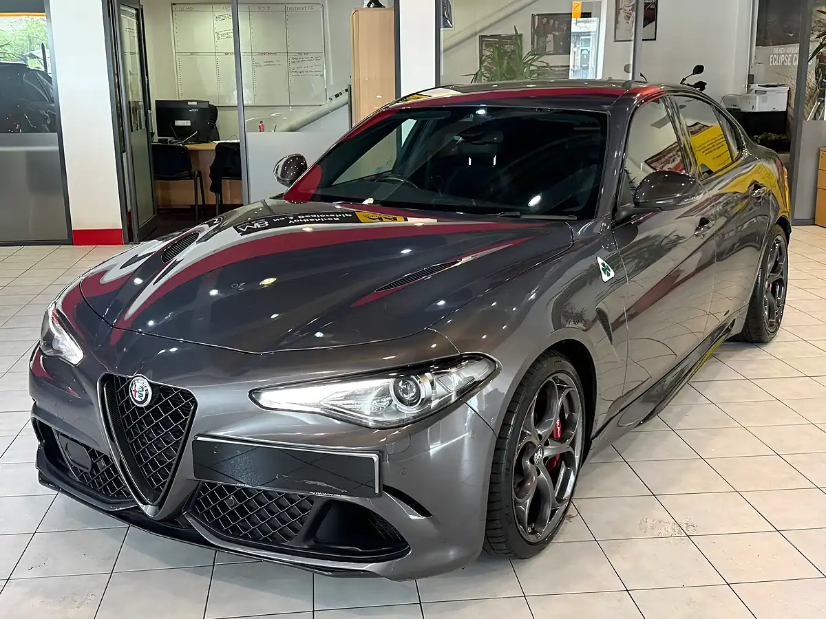 Used 2022 Alfa Romeo Giulia Quadrifoglio Grey - Interior and Exterior details 6