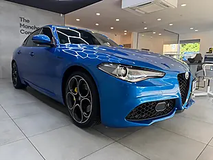 Used 2022 Alfa Romeo Giulia Veloce Blue - Interior and Exterior details 2