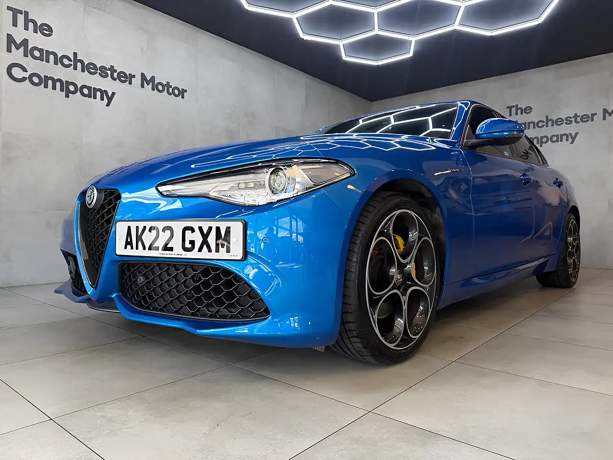 Used 2022 Alfa Romeo Giulia Veloce Blue - Interior and Exterior details 20