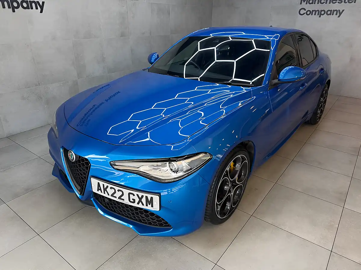 Used 2022 Alfa Romeo Giulia Veloce Blue - Interior and Exterior details 5