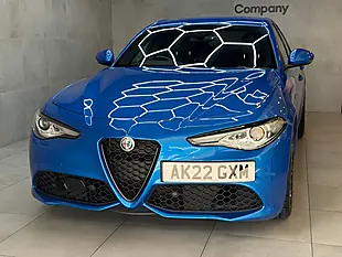 Used 2022 Alfa Romeo Giulia Veloce Blue - Interior and Exterior details 7
