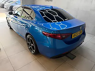Used 2022 Alfa Romeo Giulia Veloce Blue - Interior and Exterior details 8