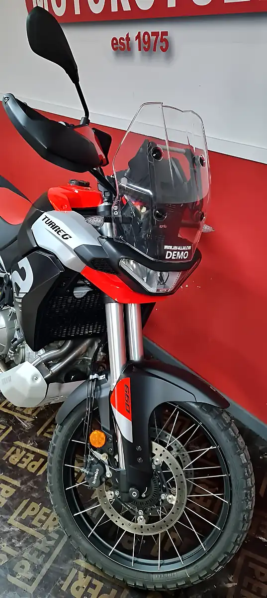 Used 2022 Aprilia Tuareg 660 Red - Interior and Exterior details 12