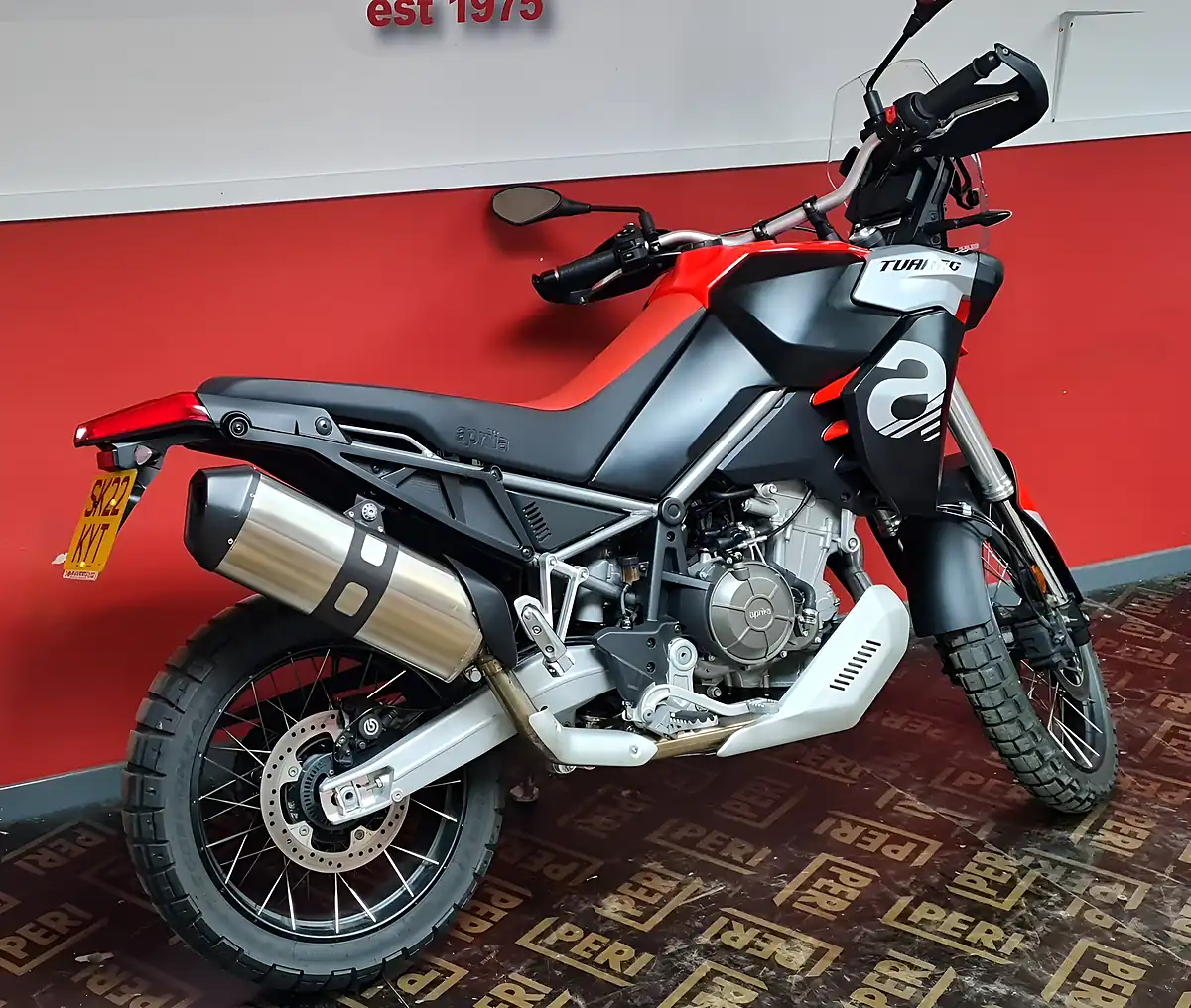 Used 2022 Aprilia Tuareg 660 Red - Interior and Exterior details 13