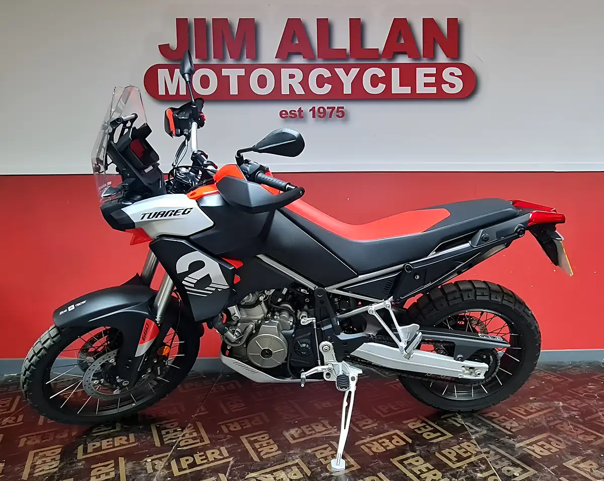 Used 2022 Aprilia Tuareg 660 Red - Interior and Exterior details 2