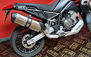 Used 2022 Aprilia Tuareg 660 Red - Interior and Exterior details 5