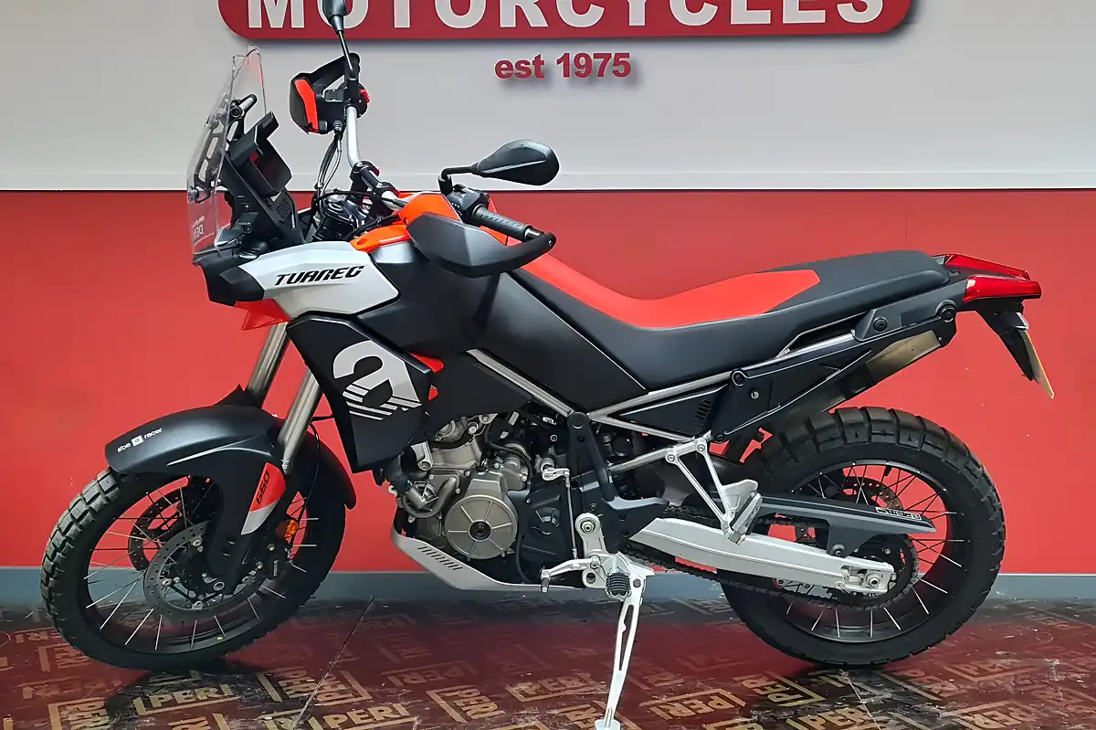 Used 2022 Aprilia Tuareg 660 Red - Interior and Exterior details 8