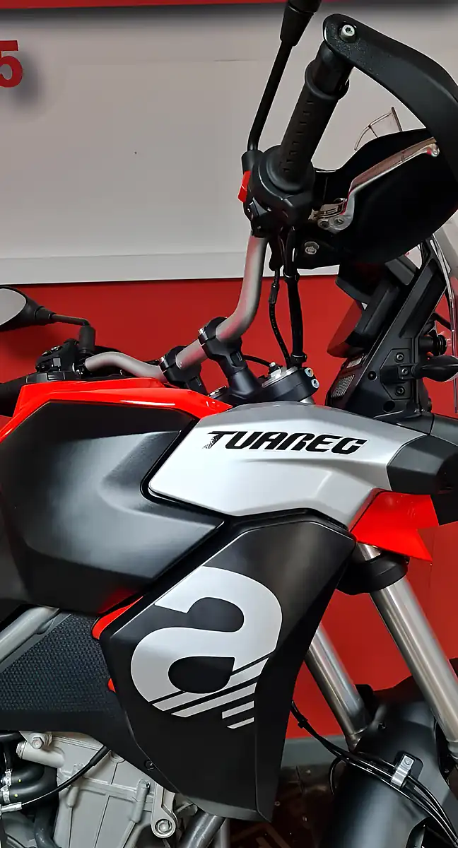 Used 2022 Aprilia Tuareg 660 Red - Interior and Exterior details 9