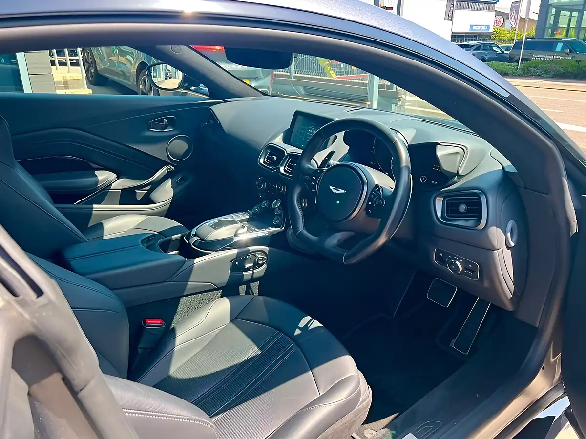 Used 2022 Aston Martin Vantage Coupe Grey - Interior and Exterior details 12