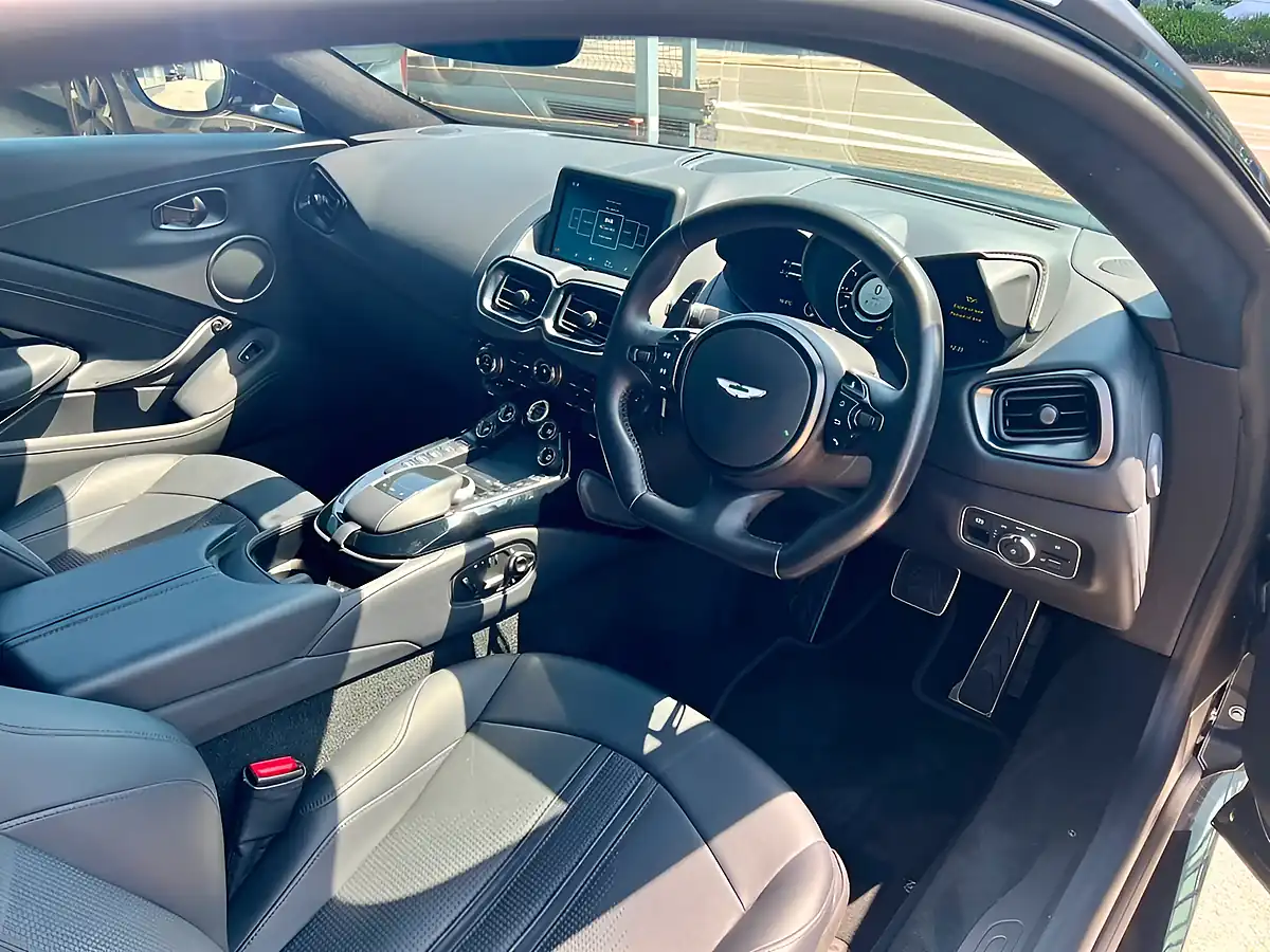 Used 2022 Aston Martin Vantage Coupe Grey - Interior and Exterior details 13