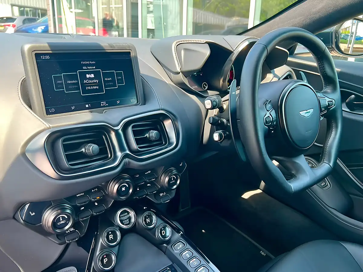 Used 2022 Aston Martin Vantage Coupe Grey - Interior and Exterior details 16