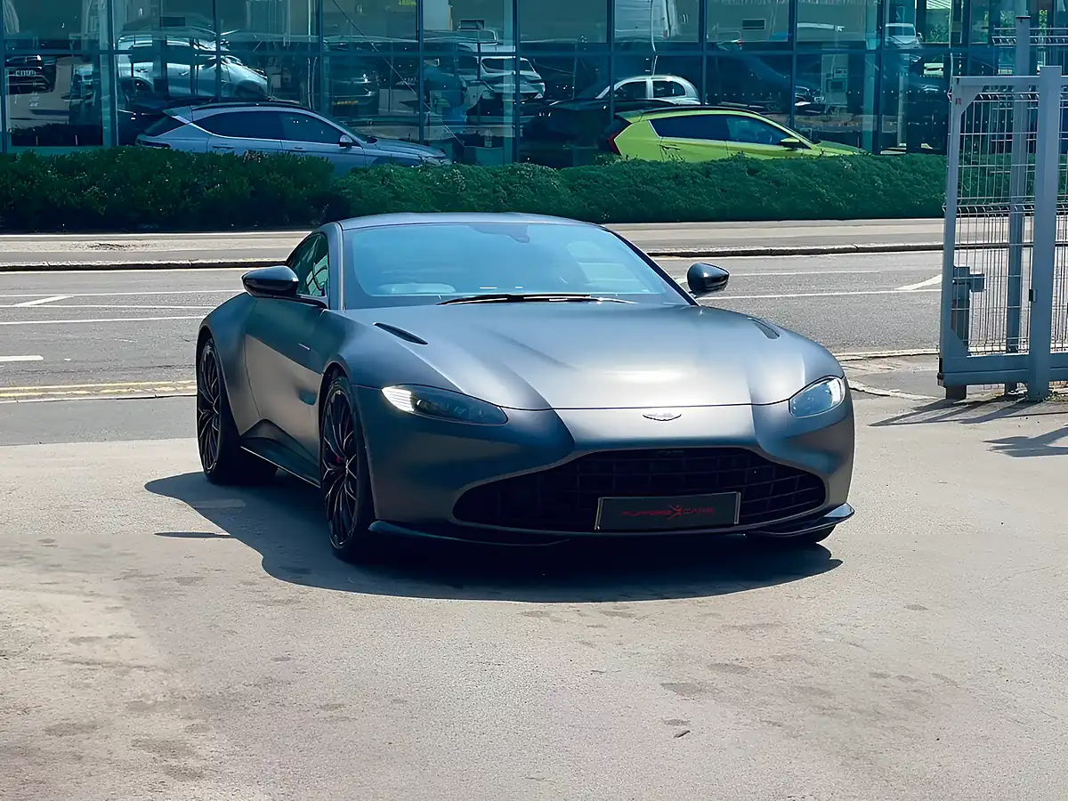 Used 2022 Aston Martin Vantage Coupe Grey - Interior and Exterior details 5