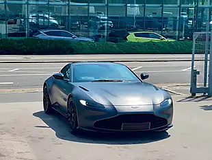 Used 2022 Aston Martin Vantage Coupe Grey - Interior and Exterior details 6