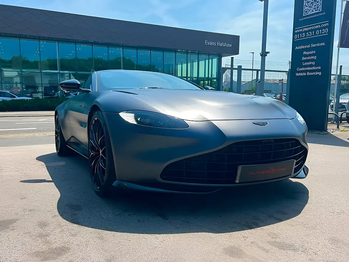 Used 2022 Aston Martin Vantage Coupe Grey - Interior and Exterior details 9