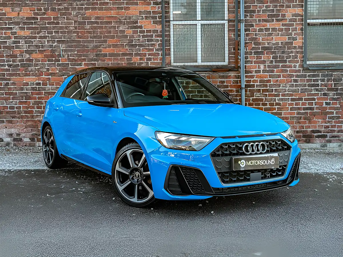Used 2022 Audi A1 Black Edition Blue - Front View